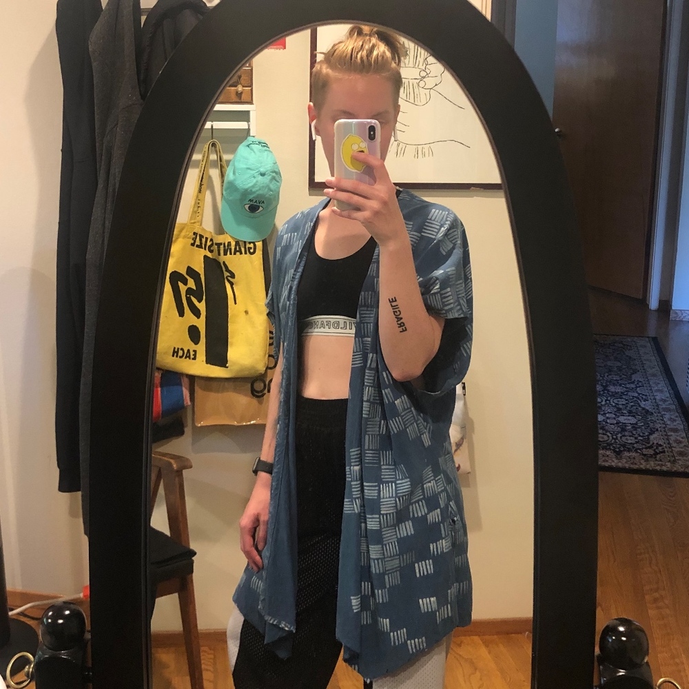 3rd Season LA hand painted Kimono [used] - Picture 4 of 8